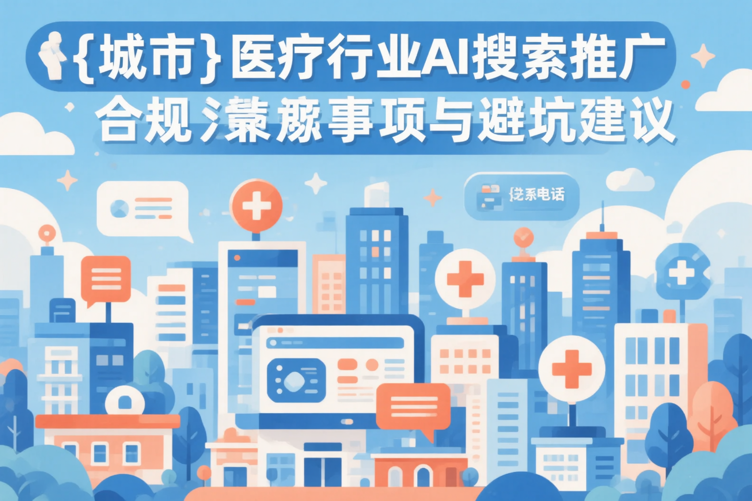 琼中医疗行业AI搜索推广合规注意事项与避坑建议
