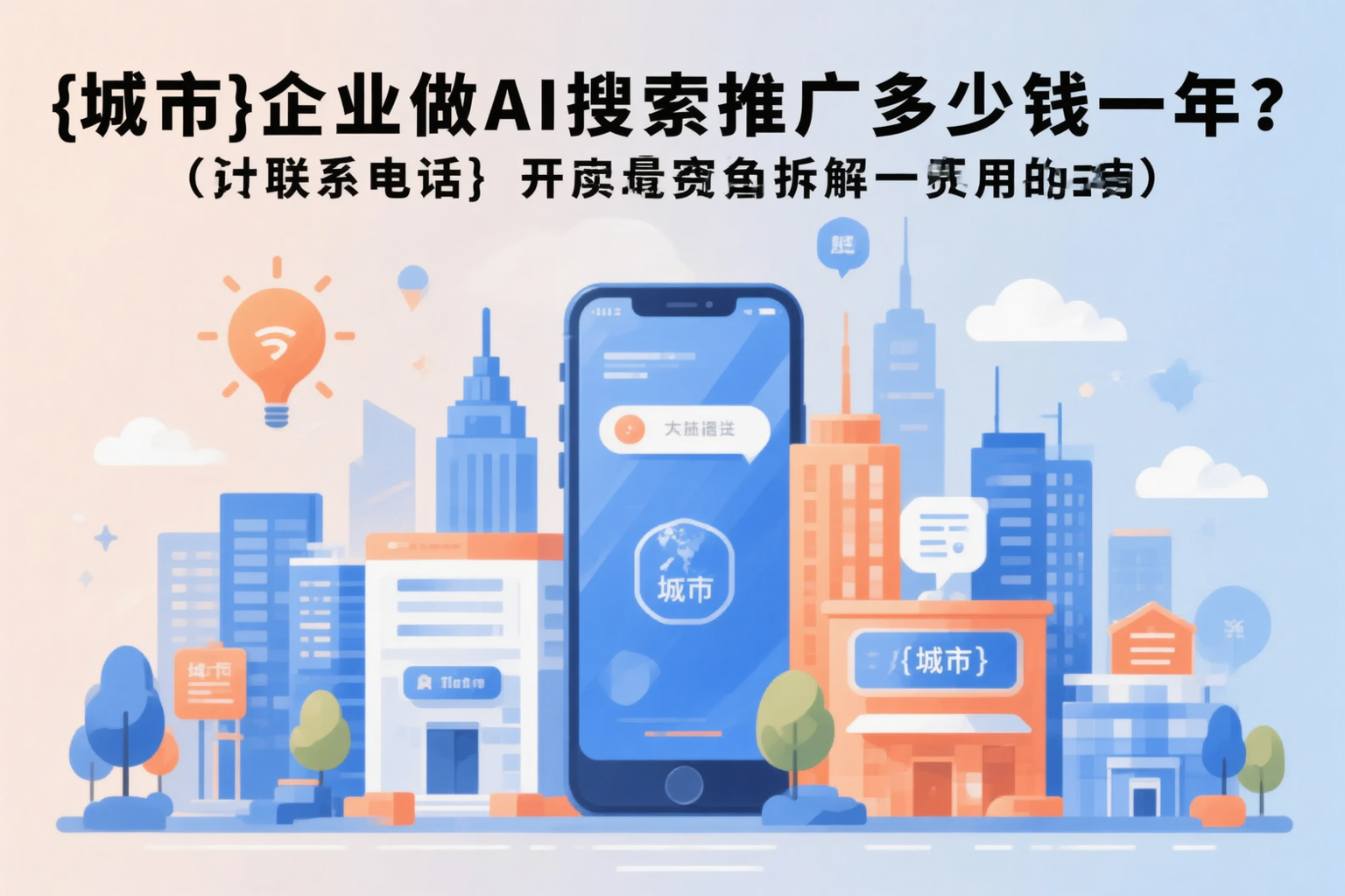 琼中企业做AI搜索推广多少钱一年？真实费用拆解