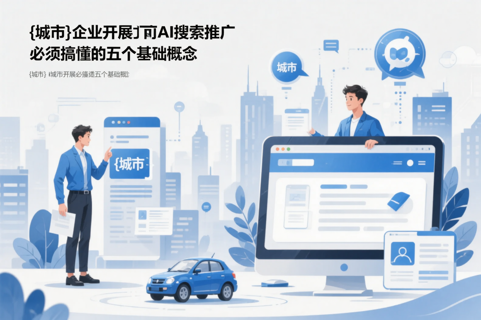 琼中企业开展AI搜索推广前必须搞懂的五个基础概念