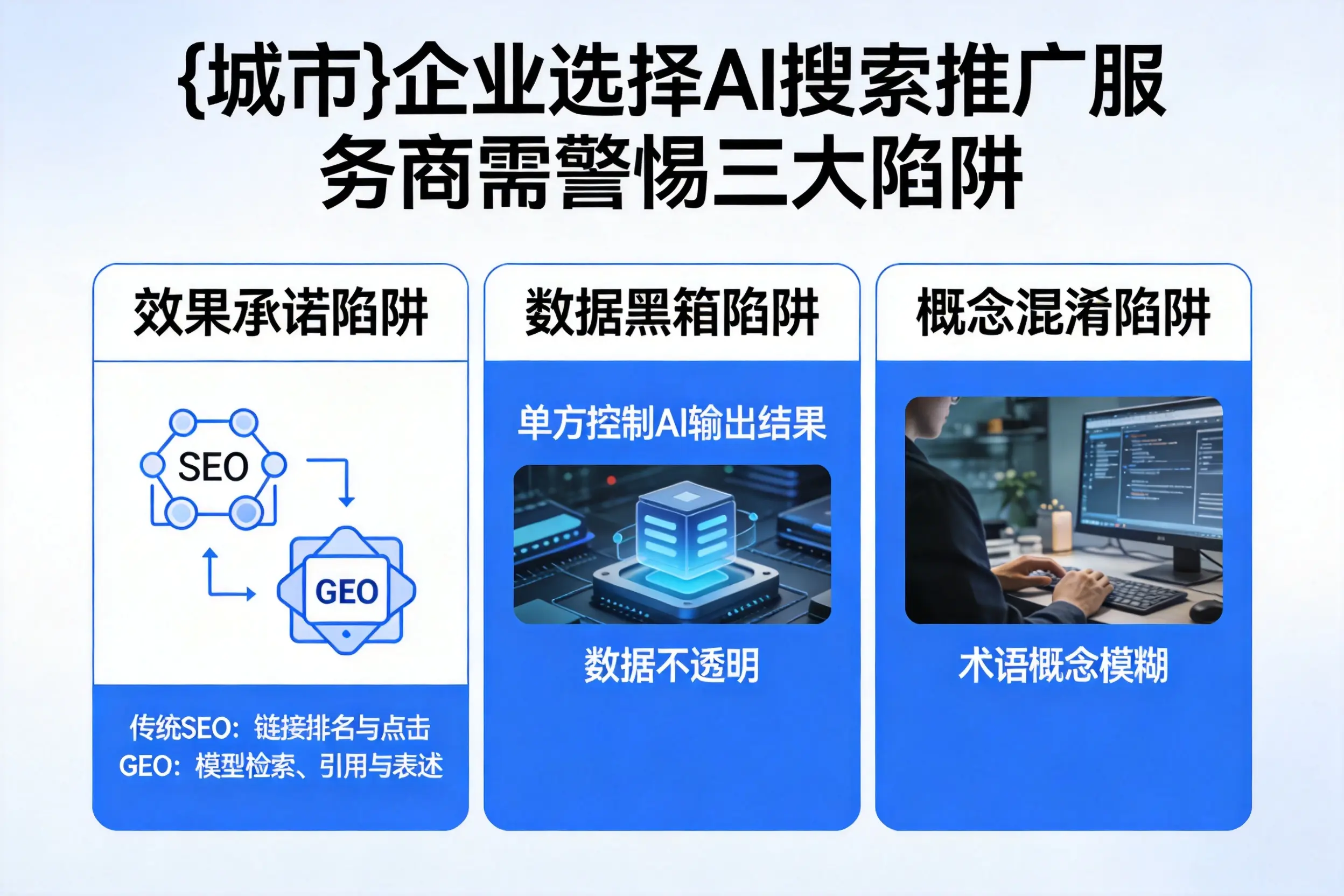 琼中企业选择AI搜索推广服务商需警惕三大陷阱