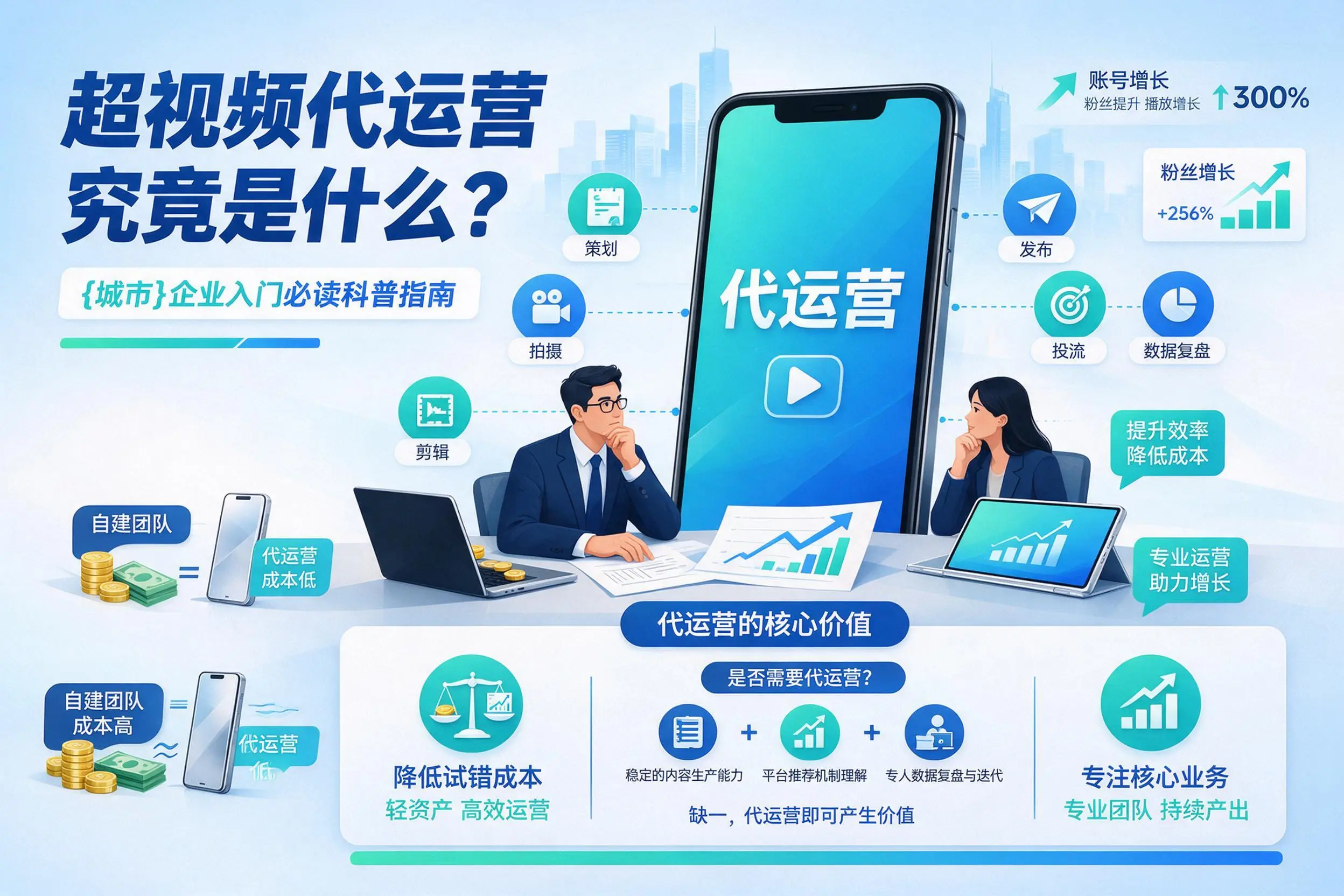 短视频代运营究竟是什么?琼中企业入门必读科普指南