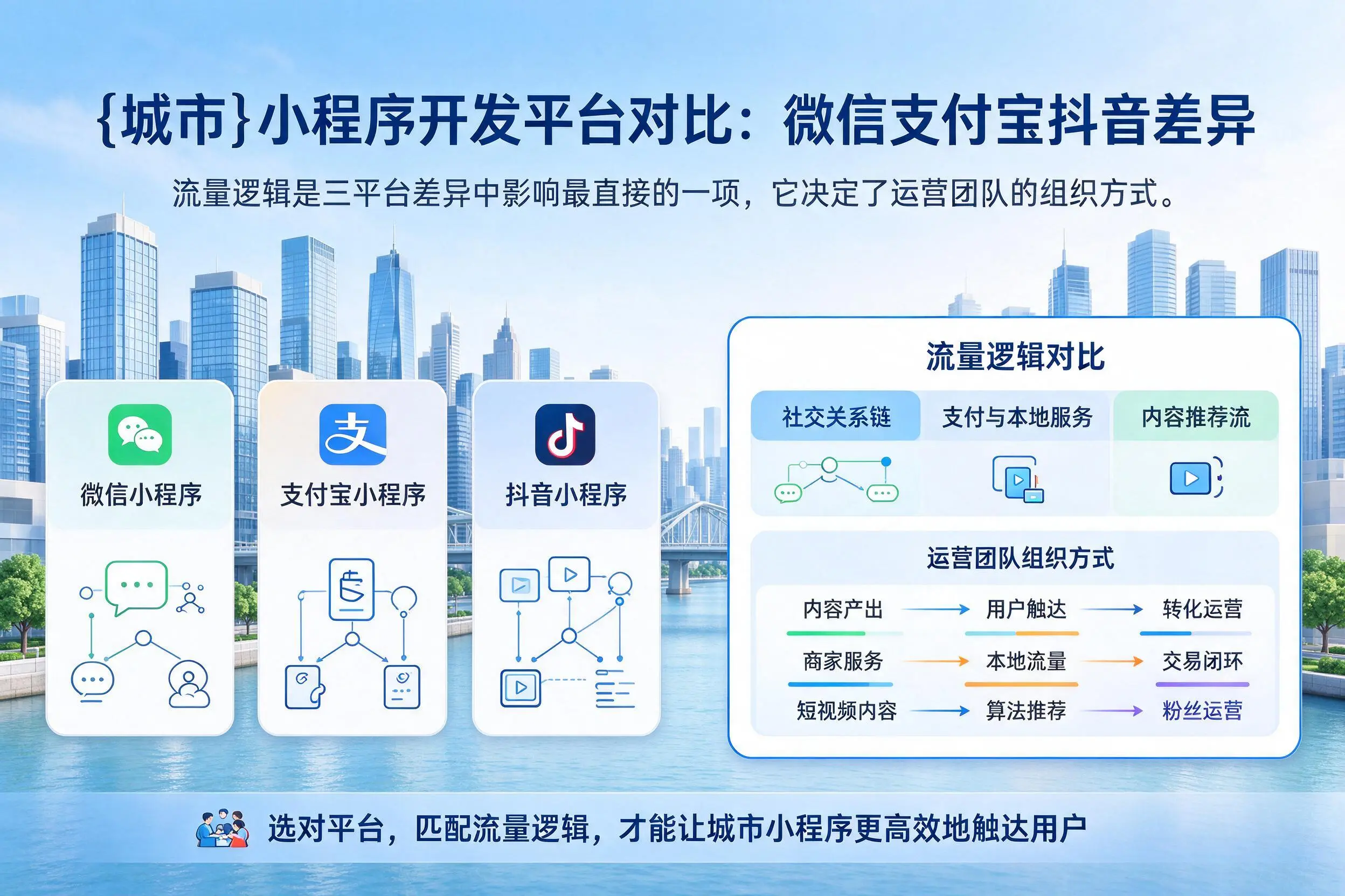 琼中小程序开发平台对比：微信支付宝抖音差异