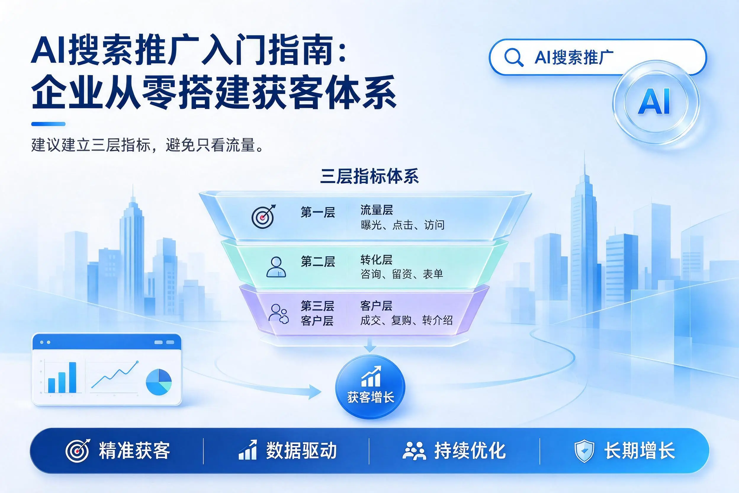 AI搜索推广入门指南：琼中企业从零搭建获客体系