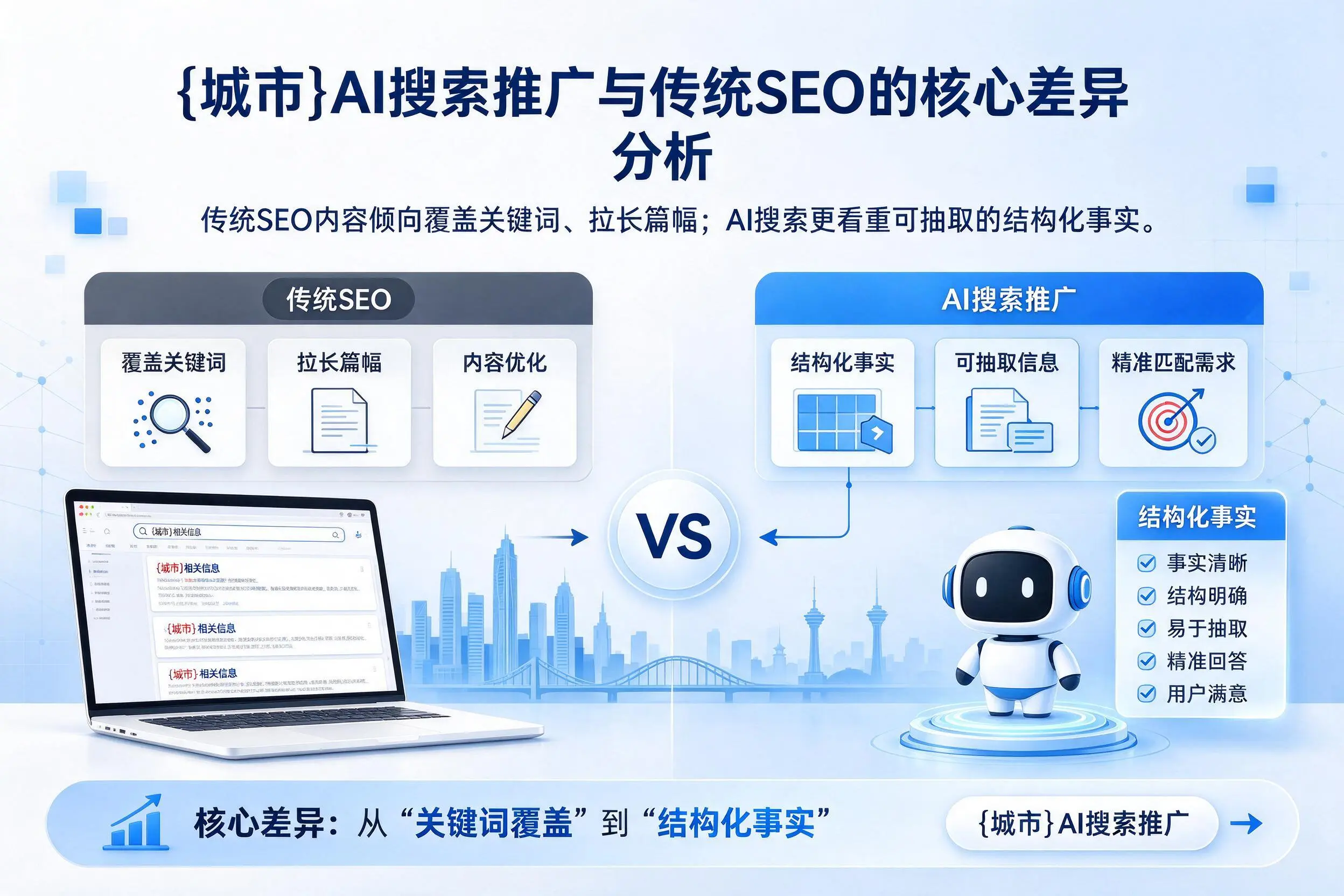 琼中AI搜索推广与传统SEO的核心差异分析